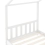 Children's bed frame solid white pine wood 70x140 cm by vidaXL, Cribs and beds for children - Ref: Foro24-283367, Price: 157,...