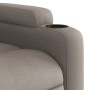 Sillón de masaje eléctrico reclinable elevable tela taupé by , Armchairs - Ref: Foro24-3204526, Price: 362,27 €, Discount: %