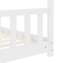 Children's bed frame solid white pine wood 70x140 cm by vidaXL, Cribs and beds for children - Ref: Foro24-283367, Price: 157,...
