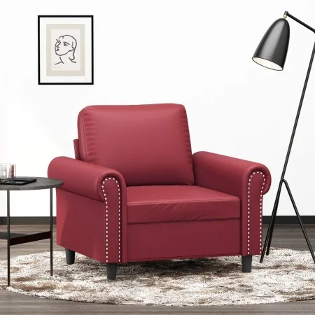 Kunstledersessel in Weinrot, 60 cm. von , Sofas - Ref: Foro24-359497, Preis: 168,61 €, Rabatt: %