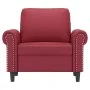 Kunstledersessel in Weinrot, 60 cm. von , Sofas - Ref: Foro24-359497, Preis: 168,61 €, Rabatt: %