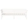 Sofá cama de madera maciza de pino blanco 100x200 cm de , Camas y somieres - Ref: Foro24-842875, Precio: 132,18 €, Descuento: %