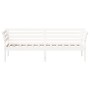 Sofá cama de madera maciza de pino blanco 100x200 cm de , Camas y somieres - Ref: Foro24-842875, Precio: 133,48 €, Descuento: %