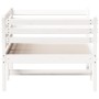 Sofá cama de madera maciza de pino blanco 100x200 cm de , Camas y somieres - Ref: Foro24-842875, Precio: 133,48 €, Descuento: %