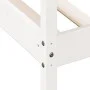 Sofá cama de madera maciza de pino blanco 100x200 cm de , Camas y somieres - Ref: Foro24-842875, Precio: 132,18 €, Descuento: %