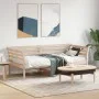 Sofá cama de madera maciza de pino 75x190 cm de , Camas y somieres - Ref: Foro24-842882, Precio: 103,81 €, Descuento: %