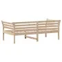 Sofá cama de madera maciza de pino 75x190 cm de , Camas y somieres - Ref: Foro24-842882, Precio: 103,81 €, Descuento: %