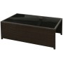 Set aus 8-teiligen Gartensofas und Kissen aus braunem Kunststoff-Rattan. von , Gartensets - Ref: Foro24-42992, Preis: 698,16 ...