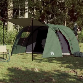 Tunnelzelt für 4 Personen, wasserdicht, grün von , Zelte - Ref: Foro24-94397, Preis: 153,79 €, Rabatt: %