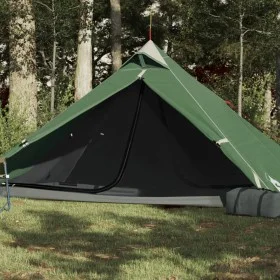 Tienda de campaña tipi para 1 persona impermeable verde by , tents - Ref: Foro24-94383, Price: 51,99 €, Discount: %