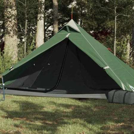 Tipi-Zelt für 1 Person, wasserdicht, grün von , Zelte - Ref: Foro24-94383, Preis: 51,99 €, Rabatt: %