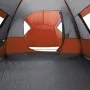Tienda familiar con cúpula para 6 personas impermeable naranja by , tents - Ref: Foro24-94355, Price: 152,93 €, Discount: %