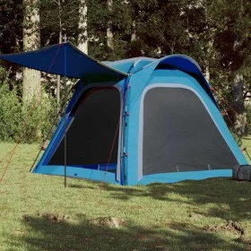 Wasserdichtes Zelt für 4 Personen mit schnellem Aufbau, blau. von , Zelte - Ref: Foro24-94357, Preis: 105,37 €, Rabatt: %