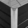 Arriate de acero galvanizado gris antracita 240x80x45 cm de vidaXL, Maceteros y jardineras - Ref: Foro24-45727, Precio: 96,01...