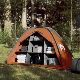 Tienda de almacenaje 9 compartimentos impermeable gris naranja by , tents - Ref: Foro24-94376, Price: 29,77 €, Discount: %