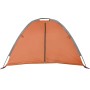 Lagerregal mit 9 wasserdichten Fächern in Grau und Orange. von , Zelte - Ref: Foro24-94376, Preis: 29,10 €, Rabatt: %