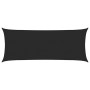 Toldo de vela negro HDPE 160 g/m² 2x4,5 m