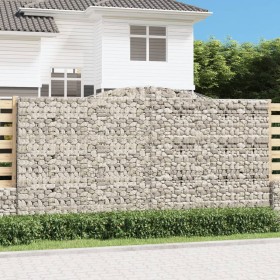 Cestas de gaviones 8 uds forma de arco hierro 400x50x200/220 cm de , Maceteros y jardineras - Ref: Foro24-3147067, Precio: 2,...
