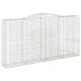 Gabionenkörbe 8 Stück Bogenform Eisen 400x50x200/220 cm von , Töpfe und Pflanzgefäße - Ref: Foro24-3147067, Preis: 2,00 €, Ra...