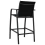 Sillas altas de jardín 2 unidades textilene negro de , Sillas de jardín - Ref: Foro24-48116, Precio: 176,38 €, Descuento: %