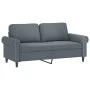 Set von Sofas mit 2 Stück dunkelgrauen Samtkissen von , Sofas - Ref: Foro24-3202211, Preis: 478,80 €, Rabatt: %