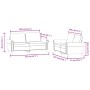 Set von Sofas mit 2 Stück dunkelgrauen Samtkissen von , Sofas - Ref: Foro24-3202211, Preis: 486,83 €, Rabatt: %