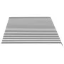 Spare fabric for anthracite gray and white 5x3 m awning by , Awnings - Ref: Foro24-311991, Price: 62,18 €, Discount: %