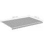 Spare fabric for anthracite gray and white 5x3 m awning by , Awnings - Ref: Foro24-311991, Price: 62,18 €, Discount: %
