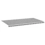 Spare fabric for anthracite gray and white 6x3 m awning by , Awnings - Ref: Foro24-311993, Price: 87,69 €, Discount: %