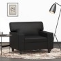 Sillón cuero sintético negro 60 cm de , Sofás - Ref: Foro24-359407, Precio: 168,95 €