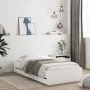 Weißes Holzwerkstoffbett mit Schubladen 190x190 cm von , Betten und Lattenroste - Ref: Foro24-3207322, Preis: 131,09 €, Rabat...
