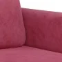 Sessel aus rotem Samt 60 cm von , Sofas - Ref: Foro24-359426, Preis: 171,77 €, Rabatt: %