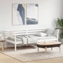 Schlafsofa aus massivem weißem Kiefernholz, 90 x 200 cm von , Betten und Lattenroste - Ref: Foro24-842871, Preis: 130,17 €, R...