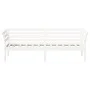 Solid white pine wood sofa bed 90x200 cm by , Beds and slatted bases - Ref: Foro24-842871, Price: 128,87 €, Discount: %