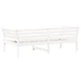 Schlafsofa aus massivem weißem Kiefernholz, 90 x 200 cm von , Betten und Lattenroste - Ref: Foro24-842871, Preis: 128,94 €, R...