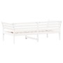 Schlafsofa aus massivem weißem Kiefernholz, 90 x 200 cm von , Betten und Lattenroste - Ref: Foro24-842871, Preis: 130,17 €, R...