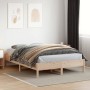 Solid pine wood bed frame 120x200 cm by , Beds and slatted bases - Ref: Foro24-842702, Price: 97,05 €, Discount: %