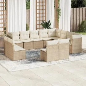 Garden sofa set 12 pieces and brown synthetic rattan cushions by , Garden sets - Ref: Foro24-3250307, Price: 826,03 €, Discou...