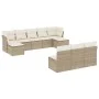 Set Gartensofas mit beigen Kissen 10 Stück synthetisches Rattan von , Gartensets - Ref: Foro24-3250127, Preis: 605,97 €, Raba...