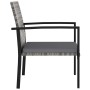 Garten-Esszimmerstühle 2 Einheiten synthetisches Rattangrau von , Gartenstühle - Ref: Foro24-317172, Preis: 99,72 €, Rabatt: %