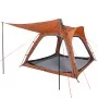 4-person waterproof quick-opening tent, gray orange by , tents - Ref: Foro24-94358, Price: 106,03 €, Discount: %