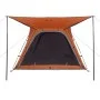 4 Pers wasserdichtes Zelt Schnellöffnung grau orange von , Zelte - Ref: Foro24-94358, Preis: 106,03 €, Rabatt: %