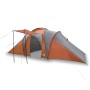 Familienzelt mit wasserdichter Kuppel 6 Personen grau orange von , Zelte - Ref: Foro24-94345, Preis: 141,11 €, Rabatt: %