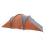 Familienzelt mit wasserdichter Kuppel 6 Personen grau orange von , Zelte - Ref: Foro24-94345, Preis: 141,11 €, Rabatt: %