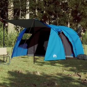 Tunnelzelt für 4 Personen, wasserdicht, blau von , Zelte - Ref: Foro24-94398, Preis: 140,09 €, Rabatt: %