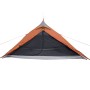 Tienda de campaña tipi para 1 persona impermeable naranja