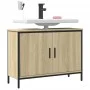 Armario lavabo baño madera ingeniería roble Sonoma 80x30x60 cm de , Tocadores - Ref: Foro24-842452, Precio: 58,13 €, Descuent...