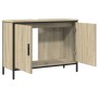 Armario lavabo baño madera ingeniería roble Sonoma 80x30x60 cm de , Tocadores - Ref: Foro24-842452, Precio: 58,81 €