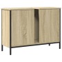 Armario lavabo baño madera ingeniería roble Sonoma 80x30x60 cm de , Tocadores - Ref: Foro24-842452, Precio: 58,81 €