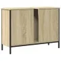 Bathroom vanity cabinet in Sonoma oak engineered wood, 80x30x60 cm. by , Dressing tables - Ref: Foro24-842452, Price: 58,13 €...